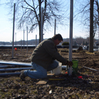 Connecting Helical Pier Extensions